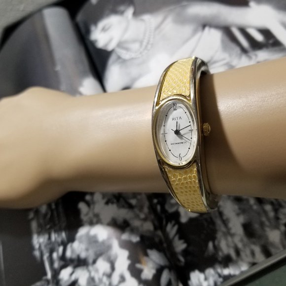 Retro Rita Antimagnetic  Wind up Watch Women Working Hard Lucite Bracelet main image 7
